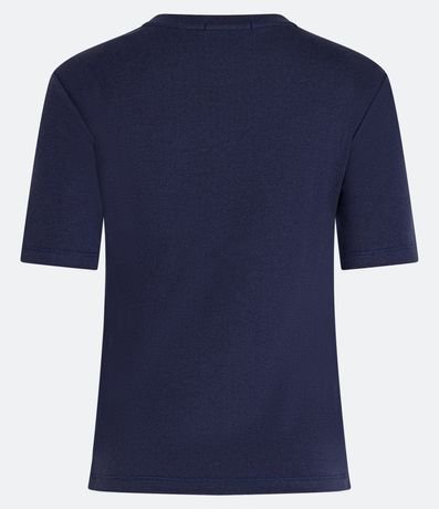 Blusa Básica en Algodón con Manga Corta 6