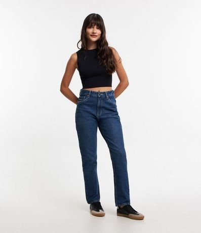 Blusa Musculosa Cropped en Viscosa Acanalada 2