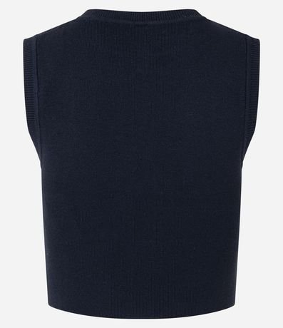 Blusa Musculosa Cropped en Viscosa Acanalada 8