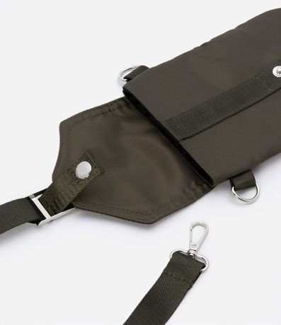 Bolsillo Mini Bag en Pu con Hebilla y Bandoleras Ajustable 4