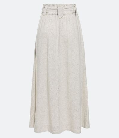 Pollera Midi Clochard en Viscolino con Cinturón 6