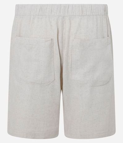 Bermuda Slim en Viscolino con Cordón y Bolsillos 6