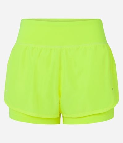 Bermuda Runner Deportiva en Microfibra con Cintura Elástica 6