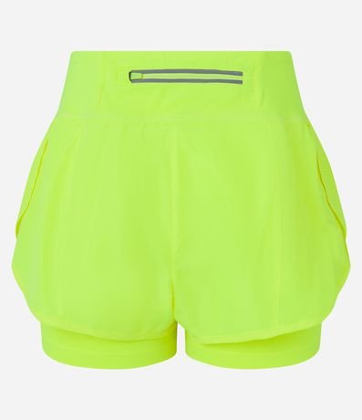 Bermuda Runner Deportiva en Microfibra con Cintura Elástica 7