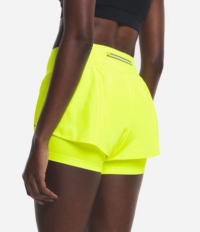 Bermuda Runner Deportiva en Microfibra con Cintura Elástica 3