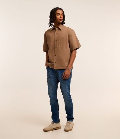 Pantalón Skinny Jeans con Bolsillos