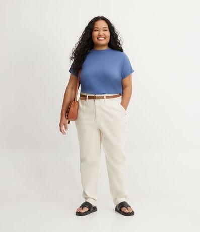 Blusa en Ribana sin Sisa Curve & Plus Size 2