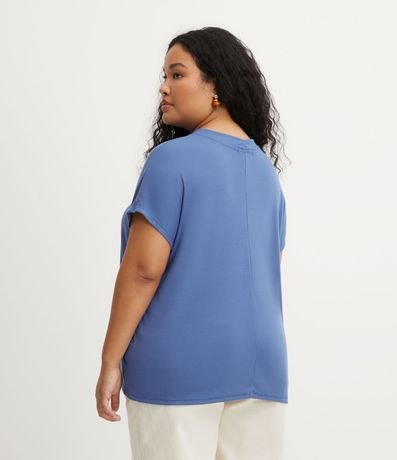 Blusa en Ribana sin Sisa Curve & Plus Size 3