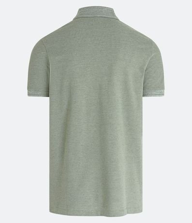 Polo Comfort en Algodón Texturizado con Manga Corta 6