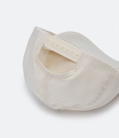 Gorra Ala Curva Infantil en Sarga con Lettering Bordado 3D 3