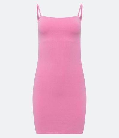 Vestido Corto en Algodón con Breteles Finos 5