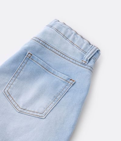 Short Cintura Alta en Jeans con Bolsilos - Talle 5 a 14 años 3