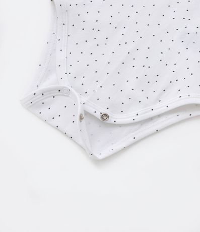 Body Infantil Poá com Estampa Amigos Bichinhos - Tam 0 a 18 meses 3