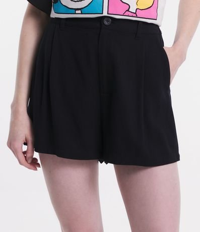 Short Holgado en Viscosa Texturizda 2