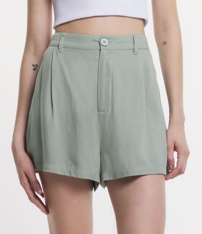 Short Holgado en Viscosa Texturizda 2