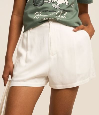 Short Holgado en Viscosa Texturizda 3