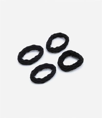 Kit 04 Gomitas para el Pelo Texturizada sin Costura 2