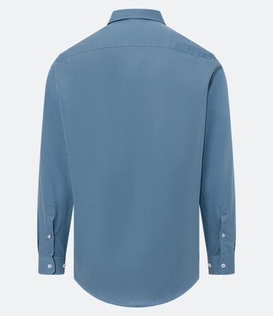 Camisa Comfort en Algodón Manga Larga 7