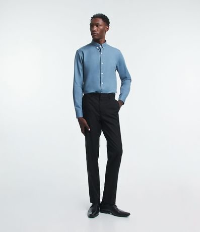 Camisa Comfort en Algodón Manga Larga 2