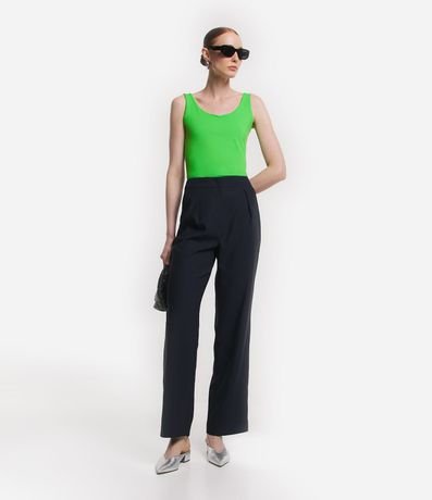 Blusa Musculosa en Poliamida con Escote U 2