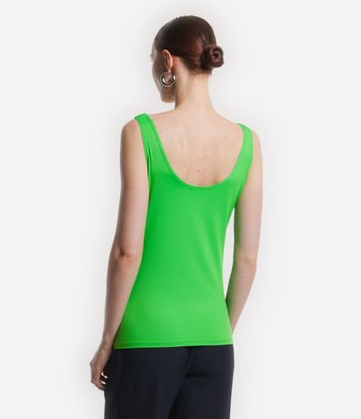 Blusa Musculosa en Poliamida con Escote U 4