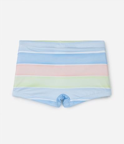 Sunga Boxer Infantil Estampada a Rayas de Colores - Talle 2 a 4 años 4