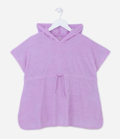 Salida de Playa Infantil Toalla con Capucha y Lazo - Talle PP al G 1