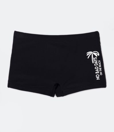 Sunga Boxer Infantil con Estampa Lateral No Bad Days - Talle 5 a 14 años