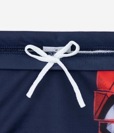 Sunga Boxer Infantil en Microfibra con Estampa Spider Man - Tam  2 a 10 años 2