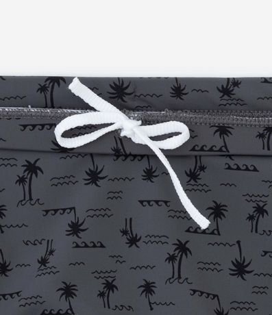 Sunga Boxer Infantil con Estampa de Cocoteros - Talle 5 a 14 años 2