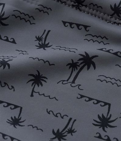 Sunga Boxer Infantil con Estampa de Cocoteros - Talle 5 a 14 años 3