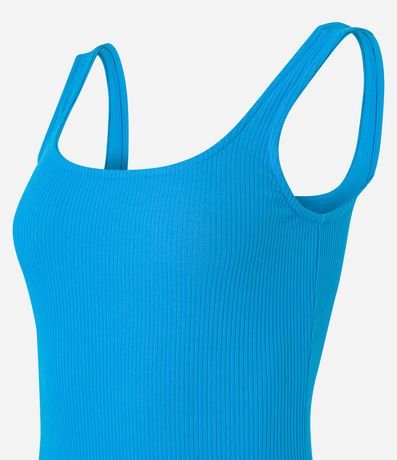 Vestido Midi en Algodón con Escote Cuadrado 6