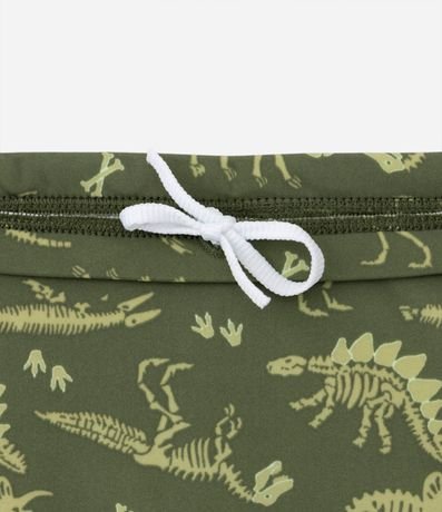 Sunga Boxer Infantil con Estampado de Esqueletos de Dino - Talle 5 a 14 años 2