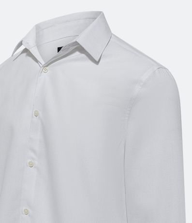 Camisa Regular en Algodón Texturizada 2