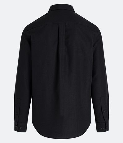Camisa Regular en Algodón Texturizada 3