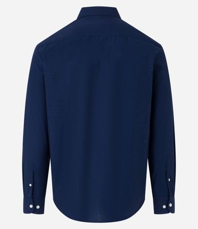 Camisa Regular Básica en Algodón con Manga Larga 5