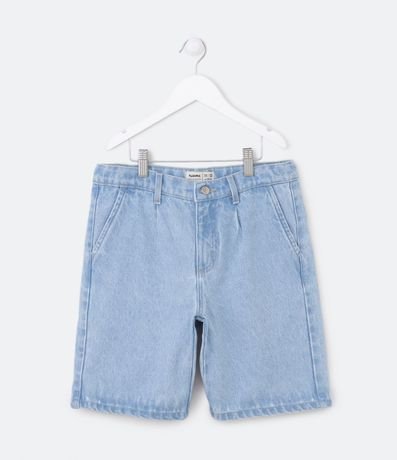 Bermuda Jeans Infantil con Bolsillo Cuchillo - Talle 5 a 14 años 1