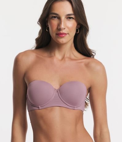 Soutien sin Bretel en Microfibra con Copa Hueca Estructurado 1