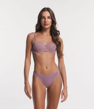 Soutien sin Bretel en Microfibra con Copa Hueca Estructurado 4