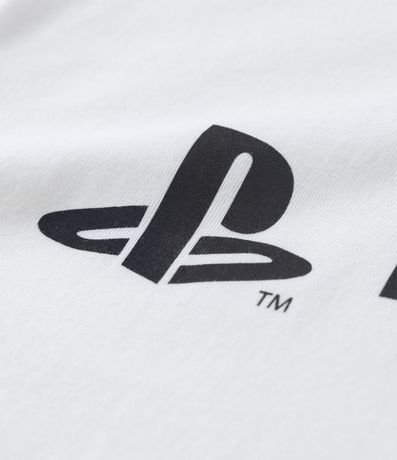 Remera Infantil con Estampado Localizada Playstation - Talle 7 a 14 años 3