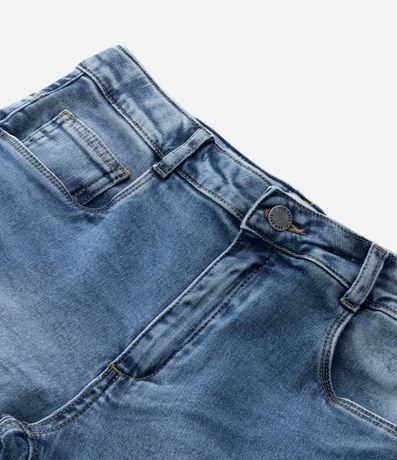 Pantalón en Jeans Infantil con Efecto desteñido - Talle 4 a 10 años 4