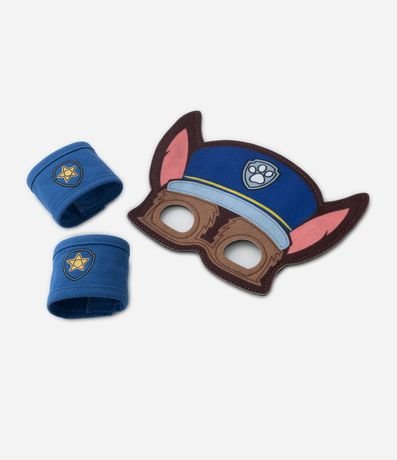 Remera Infantil Estampado Chase Patrulla de Perros con Máscara Interactiva - Talle 1 a 5 años 4