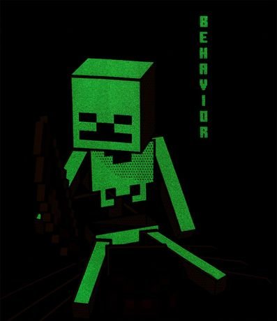 Remera Infantil con Estampado Minecraft Brilla en la Oscuridad - Talle 5 a 14 años 3