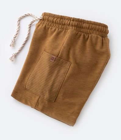 Bermuda Infantil con Bolsillo Texturizado - Talle 1 a 5 años 5