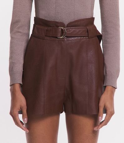 Short Clochard con Cinturón y Hebilla 3