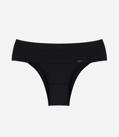 Bombacha Bikini en Poliamida con Cintura Ancha 4