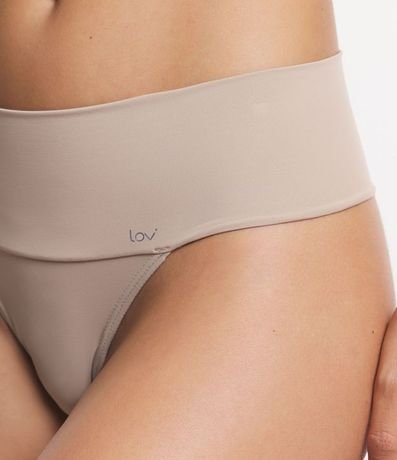 Bombacha Bikini en Poliamida con Cintura Ancha 3