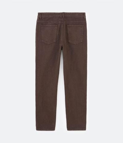Pantalón Wide Leg en Sarga con Bolsillos 2