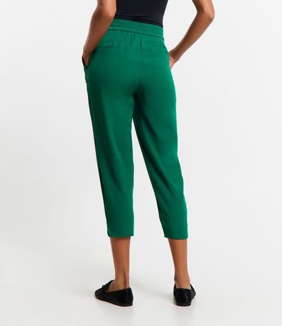 Pantalón Fluido con Cintura Elástica y Lazo 6