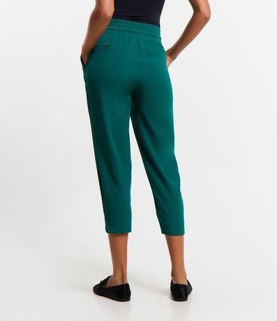 Pantalón Fluido con Cintura Elástica y Lazo 5